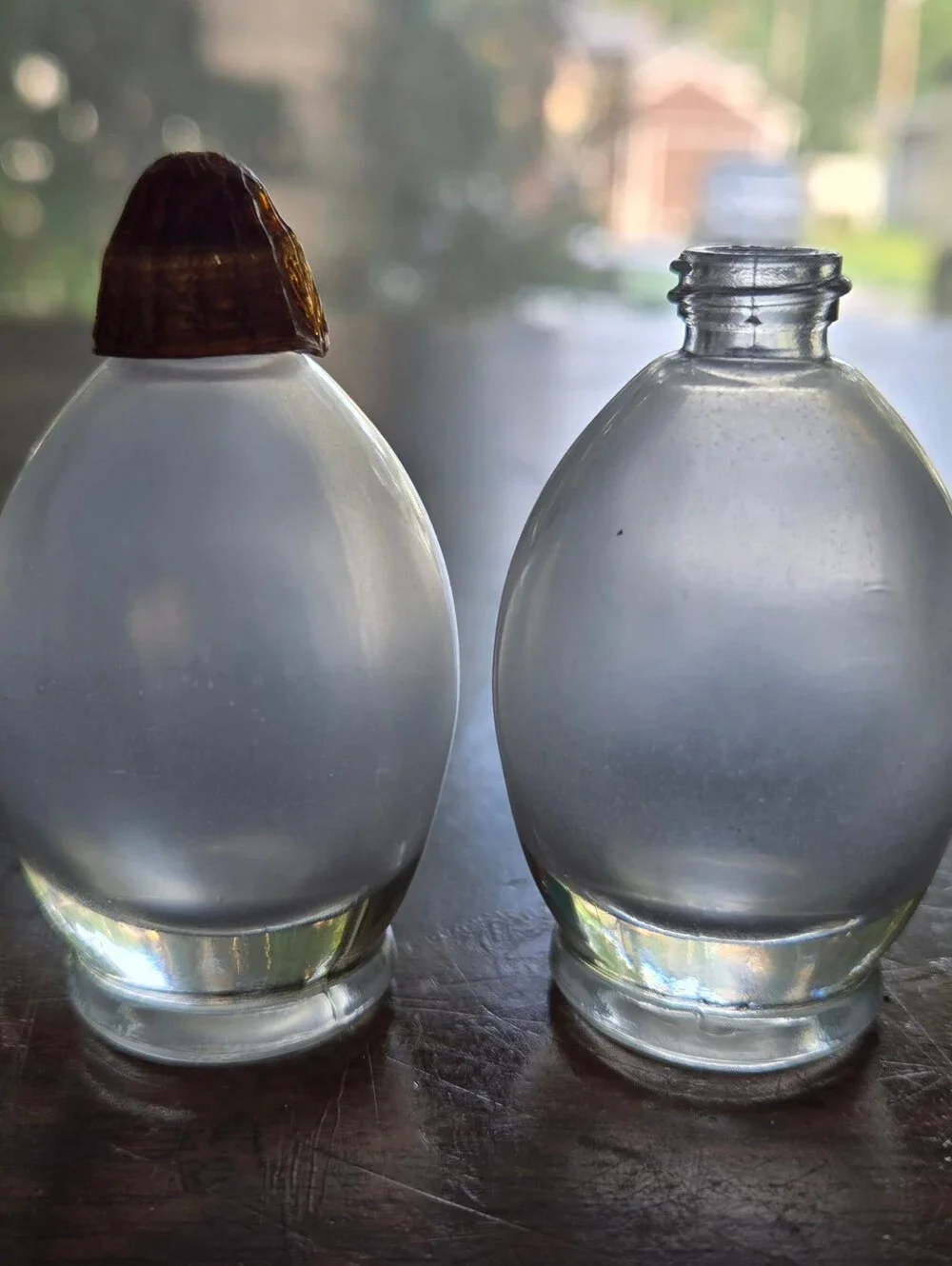 Lot of 3 Sets of Vintage Clear Glass Salt & Pepper Shakers